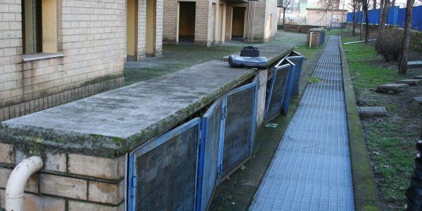 Intervento di messa in sicurezza balconi, facciate e cortile Rho