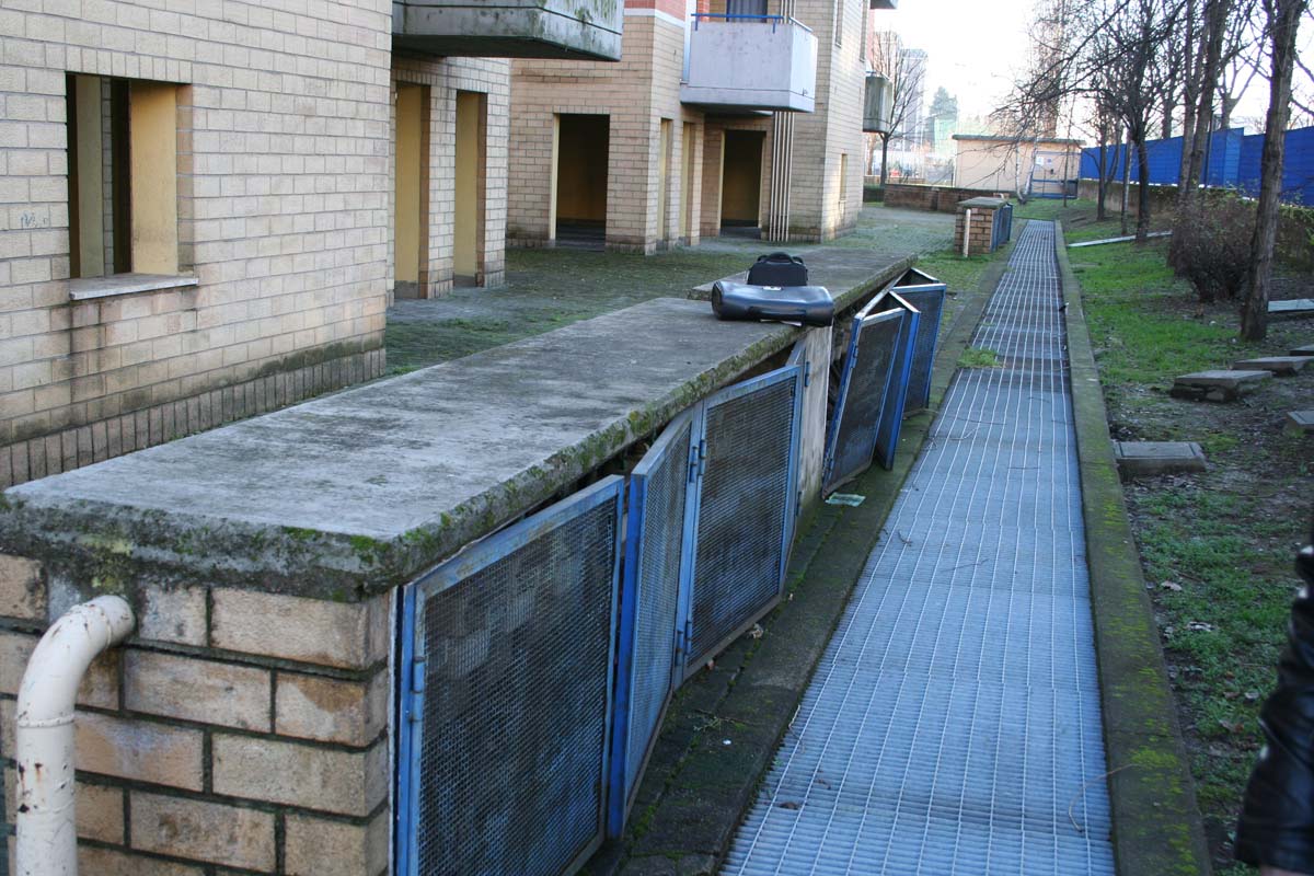 Intervento di messa in sicurezza balconi, facciate e cortile Rho