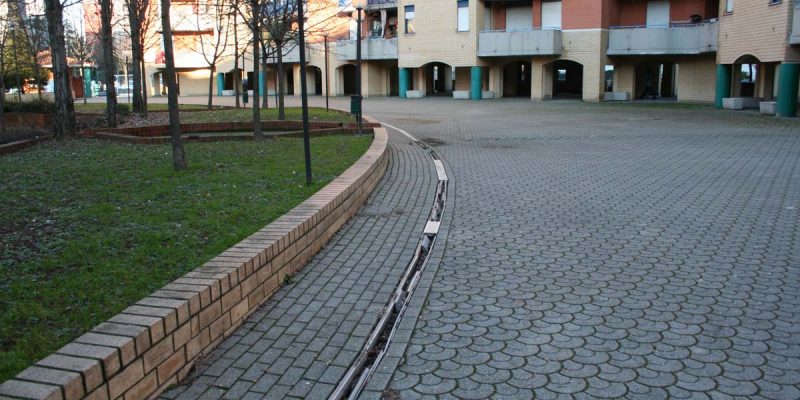Intervento di messa in sicurezza balconi, facciate e cortile Rho