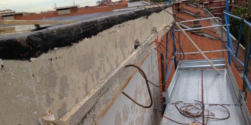Impermeabilizzazione e Rivestimento Frontalino - Cond. Via Indovino Masotto 14 5