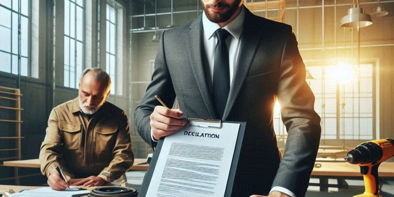dichiarazione corretta posa in opera infissi