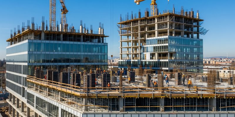 costruzione edifici commerciali